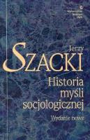 Okładka książki Historia myśli socjologicznej
