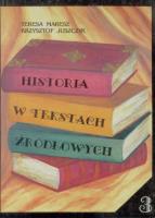 Okładka książki Historia w tekstach źródłowych 3