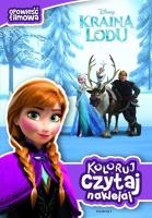 Okładka książki Koloruj, czytaj, naklejaj - Kraina lodu