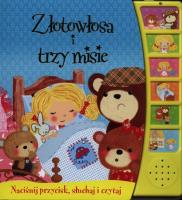 Książeczka dźwiękowa - Złotowłosa i trzy misie. Autor: Opracowanie zbiorowe. SmakLiter.pl Okładka książki Książeczka dźwiękowa - Złotowłosa i trzy misie