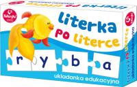 Literka po literce. Wydawca: Kukuryku. SmakLiter.pl Opakowanie Literka po literce