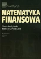 Okładka książki Matematyka finansowa