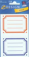 Opakowanie Naklejki na książki i zeszyty - prostokątne