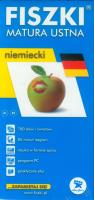 Niemiecki. Fiszki - Matura ustna w.2014. Autor: Opracowanie zbiorowe. SmakLiter.pl Okładka książki Niemiecki. Fiszki - Matura ustna w.2014
