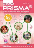 Nuevo Prisma nivel A2 podręcznik + CD audio. Autor: Jose Gelabert Maria. SmakLiter.pl Okładka książki Nuevo Prisma nivel A2 podręcznik + CD audio
