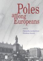 Poles among Europeans. Autor: Jasińska-Kania Aleksandra. SmakLiter.pl Okładka książki Poles among Europeans