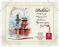 Opakowanie POLSKA AKWARELE - komplet brydżowy 2x55 kart