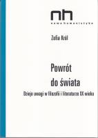Okładka książki Powrót do świata