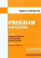 Program nauczania. Autor: Stawarczyk Marek. SmakLiter.pl Okładka książki Program nauczania