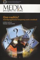 Quo vaditis?. Autor:   Praca zbiorowa. SmakLiter.pl Okładka książki Quo vaditis?