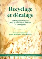 Okładka książki Recyclage et décalage