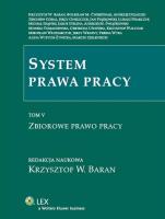 Okładka książki System prawa pracy