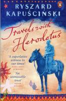Travels with Herodotus. Autor: Ryszard Kapuściński. SmakLiter.pl Okładka książki Travels with Herodotus