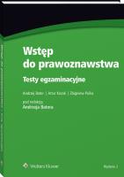 Wstęp do prawoznawstwa. Autor: Bator Andrzej, Kozak Artur, Pulka Zbigniew. SmakLiter.pl Okładka książki Wstęp do prawoznawstwa