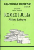 Okładka książki Biblioteczka opracowań nr 014 Romeo i Julia