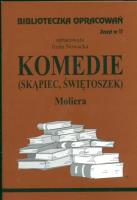 Okładka książki Biblioteczka opracowań nr 017 Komedie  Molier