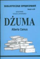 Biblioteczka opracowań nr 060 Dżuma. Autor: Urszula Lementowicz. SmakLiter.pl Okładka książki Biblioteczka opracowań nr 060 Dżuma
