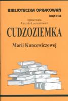 Biblioteczka opracowań nr 088 Cudzoziemka. Autor: Urszula Lementowicz. SmakLiter.pl Okładka książki Biblioteczka opracowań nr 088 Cudzoziemka