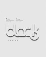 Opakowanie Czarny alfabet