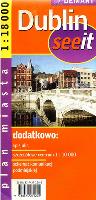 Okładka książki Dublin 1:18 000 plan miasta