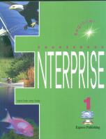 Enterprise 1 SB EXPRESS PUBLISHING. Autor: Evans Virginia. SmakLiter.pl Okładka książki Enterprise 1 SB EXPRESS PUBLISHING