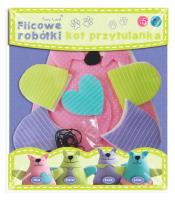 Okładka książki Filcowe Robótki Kot przytulanka Mela