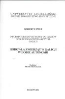 Okładka książki Hodowla zwierząt w Galicji w dobie autonomii