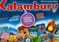 Kalambury Gra planszowa. Autor: JAWA. SmakLiter.pl Okładka książki Kalambury Gra planszowa