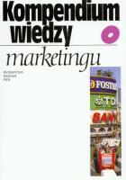 Opakowanie Kompendium wiedzy o marketingu
