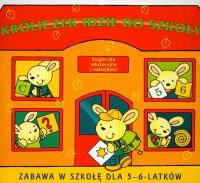 Króliczek idzie do szkoły. Autor: Myjak Joanna. SmakLiter.pl Okładka książki Króliczek idzie do szkoły