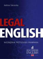 Legal English. Autor: Halina Sierocka. SmakLiter.pl Okładka książki Legal English