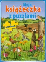 Moja książeczka z puzzlami. Autor: Carola von Kessel. SmakLiter.pl Okładka książki Moja książeczka z puzzlami