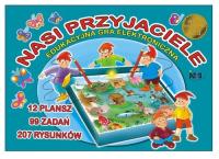 Opakowanie Nasi Przyjaciele Edukacyjna gra elektroniczna