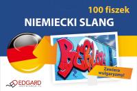 Niemiecki 100 Fiszek Slang. Autor: MAŁGORZATA SROKA. SmakLiter.pl Okładka książki Niemiecki 100 Fiszek Slang
