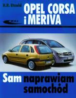 Opel Corsa i Meriva. Autor: H.R. Etzold. SmakLiter.pl Okładka książki Opel Corsa i Meriva