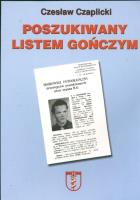 Okładka książki Poszukiwany listem gończym