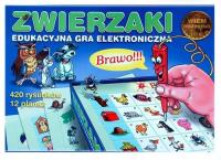 Zwierzaki Edukacyjna gra elektroniczna. Autor: JAWA. SmakLiter.pl Okładka książki Zwierzaki Edukacyjna gra elektroniczna