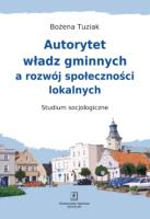 Okładka książki Autorytet władz gminnych a rozwój społeczności lokalnych