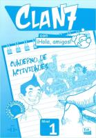 Clan 7 con Hola amigos 1 ćw.. Autor: Castro Maria. SmakLiter.pl Okładka książki Clan 7 con Hola amigos 1 ćw.