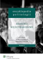 Okładka książki Encyklopedia politologii tom 5 Stosunki międzynarodowe