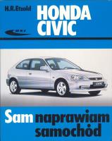 Honda Civic modele od X 1987 do III 2001. Autor: Hans-Rüdiger Etzold. SmakLiter.pl Okładka książki Honda Civic modele od X 1987 do III 2001