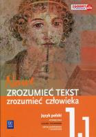 J.polski LO Nowe zrozumieć tekst 1/1 w.2014 WSiP. Autor: Dariusz  Chemperek, Kalbarczyk Adam. SmakLiter.pl Okładka książki J.polski LO Nowe zrozumieć tekst 1/1 w.2014 WSiP