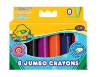 Kredki świecowe MINIKIDS 8 szt. CRAYOLA. Autor: CR 0008. SmakLiter.pl Okładka książki Kredki świecowe MINIKIDS 8 szt. CRAYOLA
