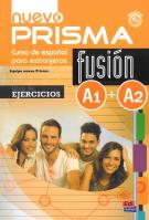 Nuevo Prisma fusion A1+A2 Ćwiczenia + CD. Autor:   Praca zbiorowa. SmakLiter.pl Okładka książki Nuevo Prisma fusion A1+A2 Ćwiczenia + CD