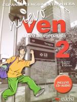Nuevo Ven 2 Ćwiczenia + CD. Autor: Francisca Castro/ Ignacio Rodero/Carmen Sardinero. SmakLiter.pl Okładka książki Nuevo Ven 2 Ćwiczenia + CD