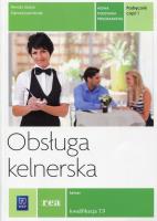 Obsługa kelnerska Podr. cz.1 REA. Autor: Szajna Renata, Ławniczak Danuta. SmakLiter.pl Okładka książki Obsługa kelnerska Podr. cz.1 REA