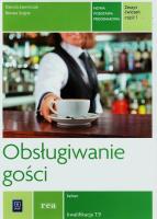Obsługiwanie gości. Ćwiczenia cz.1 REA. Autor: Szajna Renata, Ławniczak Danuta. SmakLiter.pl Okładka książki Obsługiwanie gości. Ćwiczenia cz.1 REA
