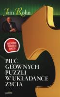 Pięć głównych puzzli w układance życia. Autor: Jim Rohn. SmakLiter.pl Okładka książki Pięć głównych puzzli w układance życia