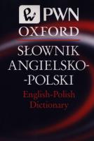 Okładka książki Słownik Angielsko-Polski English-Polish Dictionary PWN Oxford