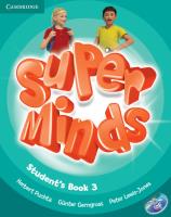 Super Minds 3 SB +DVD CAMBRIDGE. Autor: Puchta Herbert, Gerngross Günter. SmakLiter.pl Okładka książki Super Minds 3 SB +DVD CAMBRIDGE